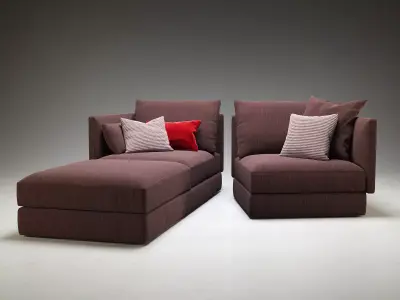 All-Two corner sofa 3D model