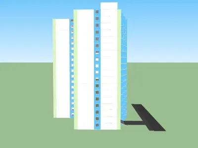 House I700A Moskow 3D model