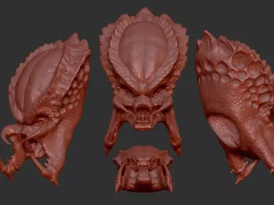 predator city hunter 3D print model