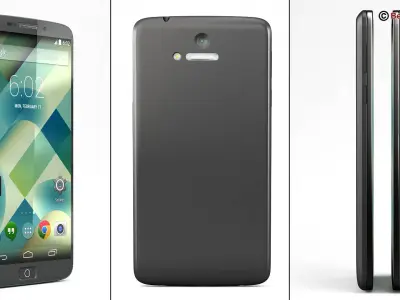 Generic Smartphone 6 Inch 3D model