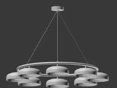 Blossi 8 Pendant Nuura 3D model