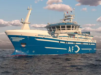  Argos Georgia Deep Sea Longliner Rigged 