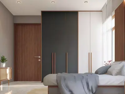 wadrobe skp file Low-poly 3D model