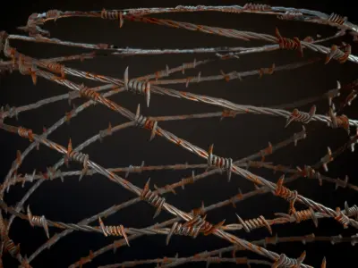 Seamless barbed wire textures materials Texture