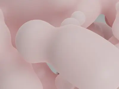 Abstract Blob model 3D model