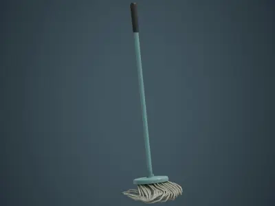 Mop 1B Low-poly 3D model