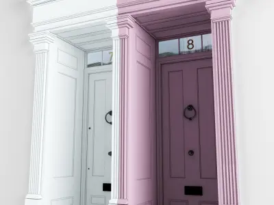 Architecture Doors 3D model