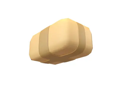 Shipping Box With Duct Tape v1 002 Free low-poly 3D model