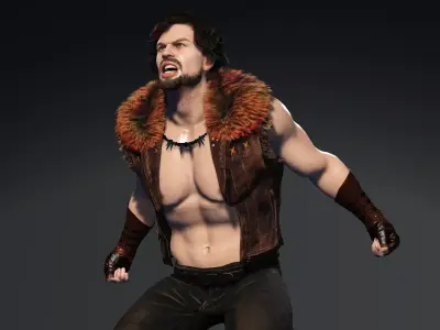 Kraven the Hunter 3D model
