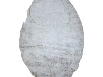 Marble Carpet Azalea Low-poly 3D model