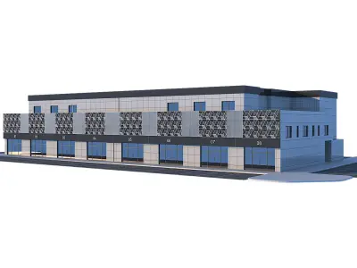 Corporate Facade-1 3D model