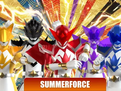 Origa Purple - Original Sentai Origaranger 3D model