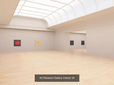 Art Museum Gallery Interiors - Pack 3