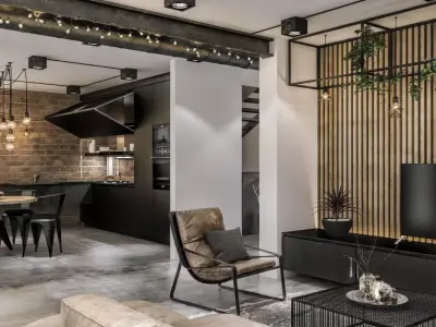 Modern Loft 3D model