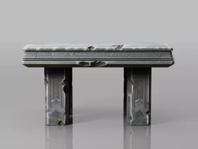 Dark Ritual Props Pack Low-poly 3D model