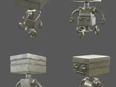 Robot toy 3D model buy