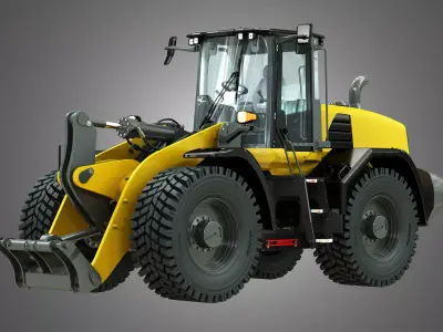 Wheel Loader W190D 3D model