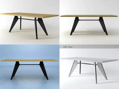 EM Table 3D model