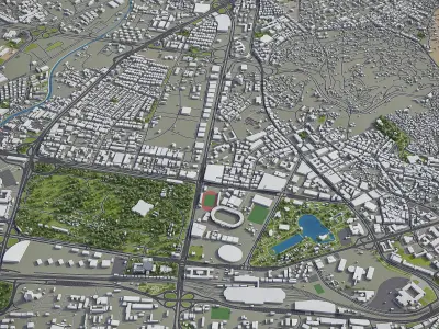 Ankara Low-poly 3D model