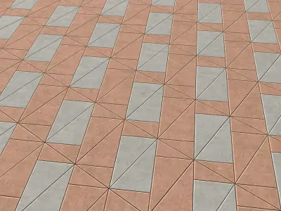 Paving plate angle 3D model
