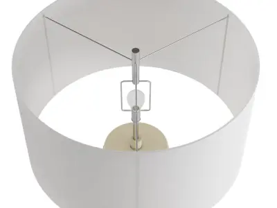 Palecek Aviana Rope Floor Lamp 3D model