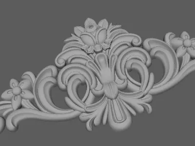 dekor ornament 3D model 173