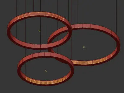 Lahta lata lighting 3D model
