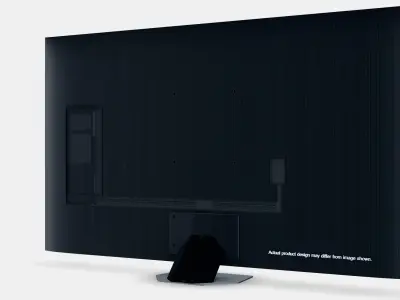 85 Samsung QE85Q80C Low-poly 3D model