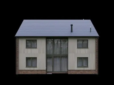 HOUSE PLOT-C1 - octane 3D model