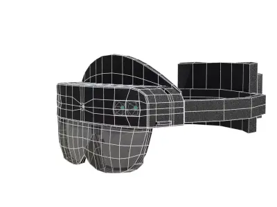 HOLOLENS 2 LOWPOLY GAME Low-poly 3D model