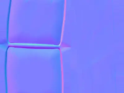 Road Closed Sign Low-poly 3D model