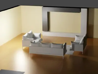 Azure House 3D model