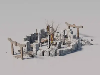 Nordic House 13 3D model