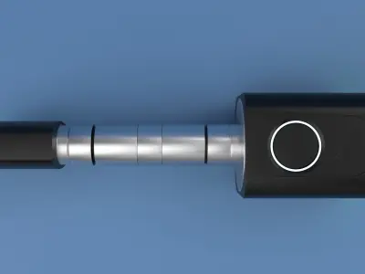 Lumive Smart Fingerprint Cylinder Door Lock-S1 3D model