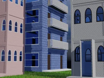 building appearances  Free 3D model