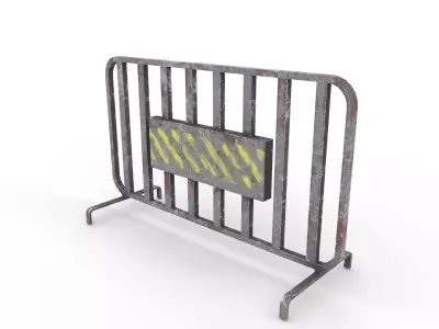 Traffic sign - PBR Low-poly 3D model