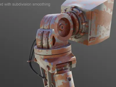 Robotic Arm 3D model 12