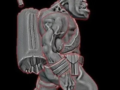 Ork kon boyz pack 3 3D print model