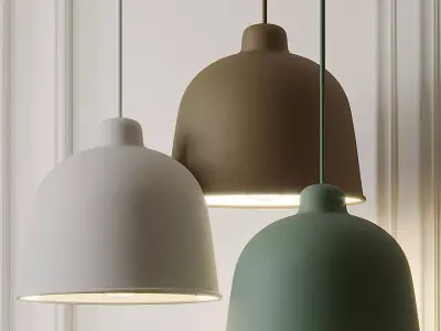 GRAIN PENDANT By Muuto 3D model