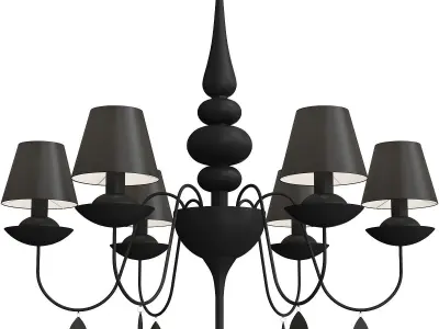 Blanche SP6 Nero - Bianco 3D model