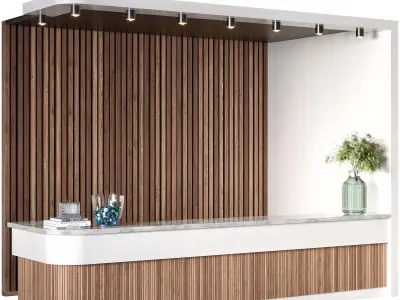 RECEPTION DESK NO9 A 3D model