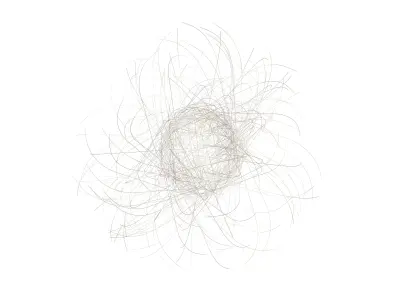 Abstract Sphere Line v1 002 3D model