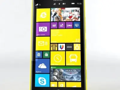 Nokia Lumia 1520 3D model