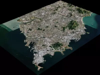 Qingdao - China 3D model