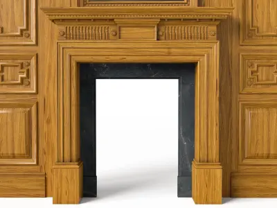 Fireplace 01 05 3D model