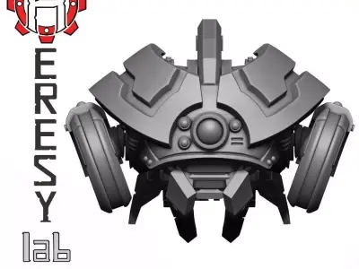HL180 - Greater God Drone  3D print model