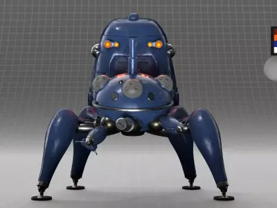 Tachikoma from the movie Ghost In The Shell 3D model