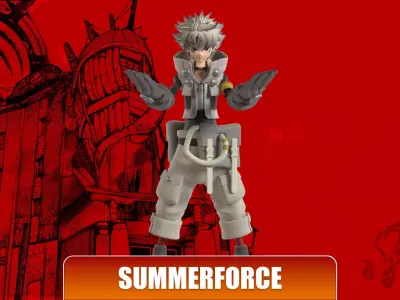 Rudo Surebrec -  Gachiakuta 3D model