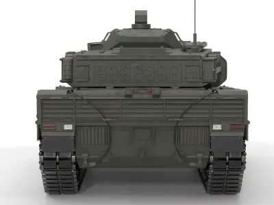 Generic Tank 01 3D model