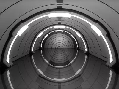 Sci Fi Corridor  3D model